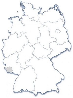 Abbildung zeigt Deutschlandkarte mit grau eingefärbtem Bundesland Abbildung zeigt Deutschlandkarte mit grau eingefärbtem Bundesland